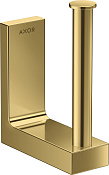 Axor Universal Rectangular Держатель запасного рулона, подвесной, цвет: полированное золото 42654990