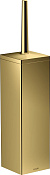 Axor Universal Rectangular Ершик для унитаза подвесной, латунная колба, цвет: полированное золото 42655990