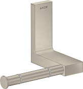 Axor Universal Rectangular Держатель для туалетной бумаги откр., подвес., цвет: шлифованный никель 42656820