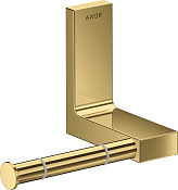 Axor Universal Rectangular Держатель для туалетной бумаги откр., подвес., цвет: полированное золото 42656990
