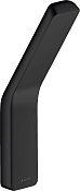 Axor Universal Softsquare Крючок для полотенец одинарный, подвесной, цвет: матовый черный 42801670