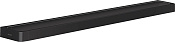 Axor Universal Softsquare Полотенцедержатель 89,4 см, подвесной, цвет: матовый черный 42833670