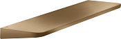 Axor Universal Circular Полка металлическая 40x11 см, подвесная, цвет: шлифованная бронза 42844140