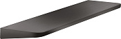 Axor Universal Circular Полка металлическая 40x11 см, подвесная, цвет: шлифованный черный хром 42844340