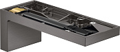Axor MyEdition Излив настенный для ванны 17,6 см, цвет: шлифованный черный хром 47412340