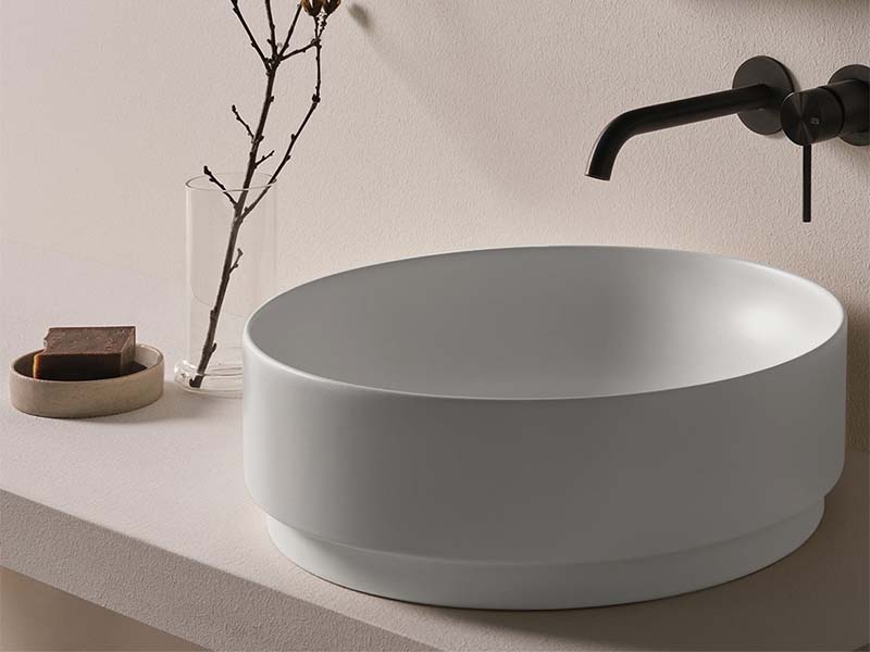 Cielo Mare Раковина чаша d45x15h, без перелива, цвет: talco MRLAT.TL