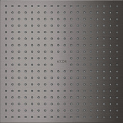 Axor Shower Solutions Потолочный душ 30 см, встраив., 2 вида струи, цвет: шлифованный черный хром 35321340