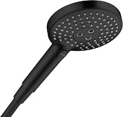Axor Shower Solutions Ручной душ с 3 видами струи и переключателем, цвет: матовый черный 26050670
