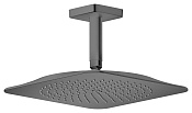 Axor Citterio C Верхний душ 27 см, потолоч. кронш., 1 стр. EcoSmart, цвет: шлифованный черный хром 28793340