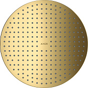 Axor Shower Solutions Потолочный душ d30 см, встраиваемый, 2 вида струи, цвет: полированное золото 35305990