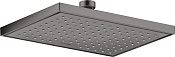 Axor Shower Solutions Верхний душ 24,5х18,5 см, без кронш., 1 струя, цвет: шлифованный черный хром 35373340