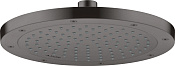 Axor Shower Solutions Верхний душ d24,5 см, без кроншт., 1 стр. EcoSmart+, цвет: шлиф. черный хром 35389340
