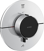Axor Shower Select ID Термостат для душа встраиваемый на 2 потребителя, внешняя часть, цвет: хром 36750000