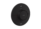 Axor Shower Select ID Термостат для душа встраиваемый на 2 потр., EN1717, цвет: матовый черный 36751670