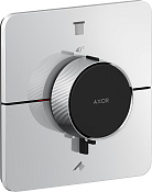 Axor Shower Select ID Термостат для душа встраиваемый на 2 потребителя, внешняя часть, цвет: хром 36754000