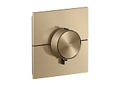 Axor Shower Select ID Термостат для душа вст. 1 пот., внеш. час., HighFlow, цвет: шлифованная бронза 36774140