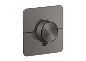 Axor Shower Select ID Термостат для душа встр. 1 пот., внеш. час., HighFlow, цвет: шлиф. черный хром 36775340