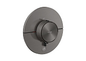 Axor Shower Select ID Термостат для душа встр. 1 пот., внеш. час., HighFlow, цвет: шлиф. черный хром 36776340