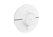 Axor Shower Select ID Термостат для душа встр. на 1 потр., внеш. час., HighFlow, цвет: матовый белый 36776700