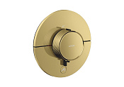 Axor Shower Select ID Термостат для душа встр. 1 пот., внеш. час., HighFlow, цвет: полирован. золото 36776990