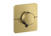 Axor Shower Select ID Термостат для душа встр. 1 пот., внеш. час., HighFlow, цвет: полирован. золото 36778990