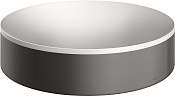 Axor Suite Раковина чаша d40х8h см, без донного клапана, цвет: шлифованный черный хром 42001340