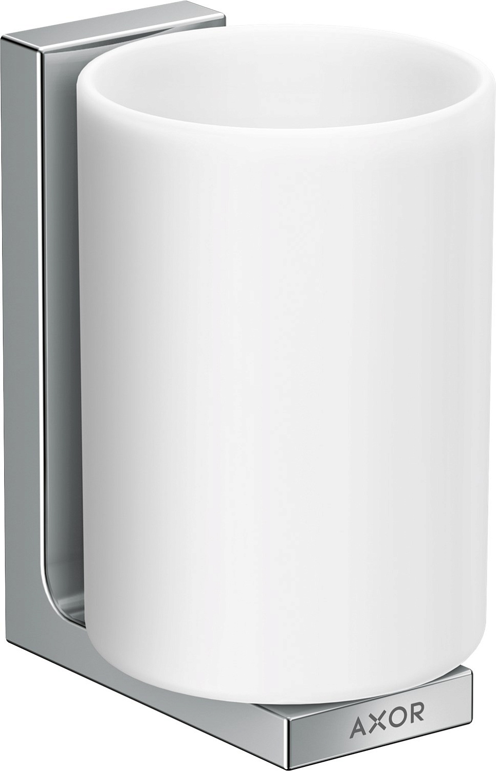 Axor Universal Rectangular Стакан подвесной, стеклянный, цвет: хром 42604000