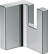 Axor Universal Rectangular Крючок для полотенец одинарный, подвесной, цвет: хром 42611000