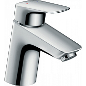 Hansgrohe Logis Смеситель для раковины, с донным клапаном, излив 10,7 см, цвет: хром 71074000