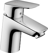 Hansgrohe Logis Смеситель для раковины, с донным клапаном, излив 10,7 см, цвет: хром 71075000