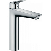 Hansgrohe Logis Смеситель для раковины, с донным клапаном, излив 16,6 см, цвет: хром 71095000