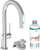 Hansgrohe Aqittura M91 Смеситель для кухни с системой фильтрации и минерализации, цвет: хром 76801000