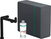 Hansgrohe Aqittura M91 Смеситель для кухни с системой фильтрации и минерализации, цвет: мат. черный 76837670