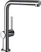 Hansgrohe Talis M54 Смеситель для кухни с выдвижным изливом, цвет: хром 72860000