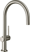 Hansgrohe Talis M54 Смеситель для кухни, высота излива 22,3 см, цвет: нержавеющая сталь 72843800