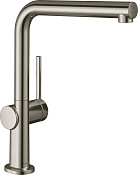 Hansgrohe Talis M54 Смеситель для кухни, высота излива 26,5 см, цвет: нержавеющая сталь 72859800