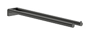 Hansgrohe AddStoris S Полотенцедаржатель двойной 43,1 см, подвесной, цвет: шлифованный черный хром 41787340