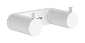 Hansgrohe AddStoris S Крючок для полотенец двойной, подвесной, цвет: матовый белый 41785700