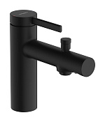 Hansgrohe Zesis S Смеситель на борт ванны на 1 отверстие, без душевого набора, цвет: матовый черный 74430670