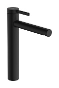Hansgrohe Zesis S Смеситель для раковины высокий, с д/к, излив 17,8 см, цвет: матовый черный 74732670