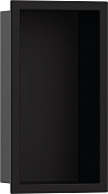 Hansgrohe XtraStoris Original Полка встраиваемая в нишу 15х7х30h см, цвет: матовый черный 56092670