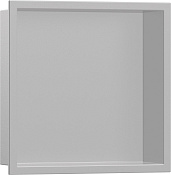 Hansgrohe XtraStoris Original Полка встраиваемая в нишу 30х10х30h см, цвет: серый бетон 56061380
