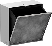Hansgrohe XtraStoris Rock Встраиваемая корзина для мусора 30х14х30h см, цвет: матовый белый 56090700