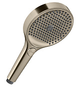 Axor Shower Solutions Ручной душ с 3 видами струи и переключателем, цвет: шлифованный никель 39772820