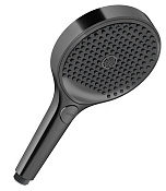 Axor Shower Solutions Ручной душ с 3 видами струи и переключателем, цвет: шлифованный черный хром 39774340