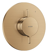Axor One Смеситель для душа встраиваемый на 1 потребитель, внешняя часть, цвет: шлифованная бронза 48615140