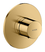 Axor One Термостат для душа встраиваемый на 1 потребитель, внешняя часть, цвет: полированное золото 48711990