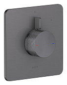 Axor Citterio C Смеситель для душа встраиваемый на 1 пот., внеш. час., цвет: шлифованный черный хром 49651340