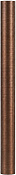 Boheme Uno Удлинитель для душевой стойки Uno/Eterna/Spectre 20h см, цвет: brushed bronze 626-BRB
