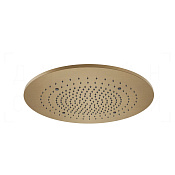 Gessi Minimali Потолочный душ d50 см, встраиваемый, 1 вид струи, цвет: warm bronze brushed PVD 57973#726